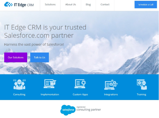 IT Edge CRM：業界固有のソリューション