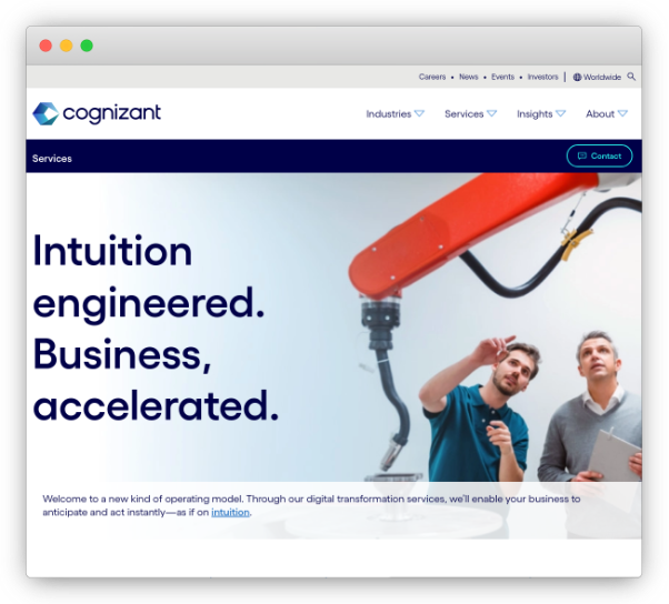 Cognizant：デジタルエクスペリエンスと AI のフォーチュン500リーダー