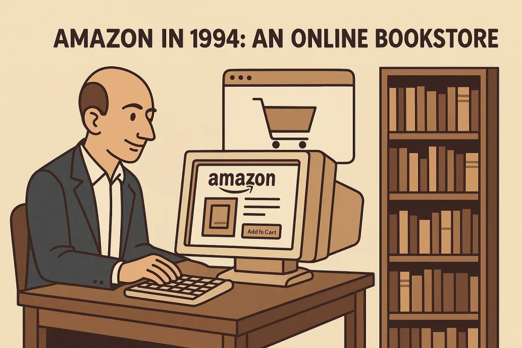 Amazon from single category bookstore to everything store
